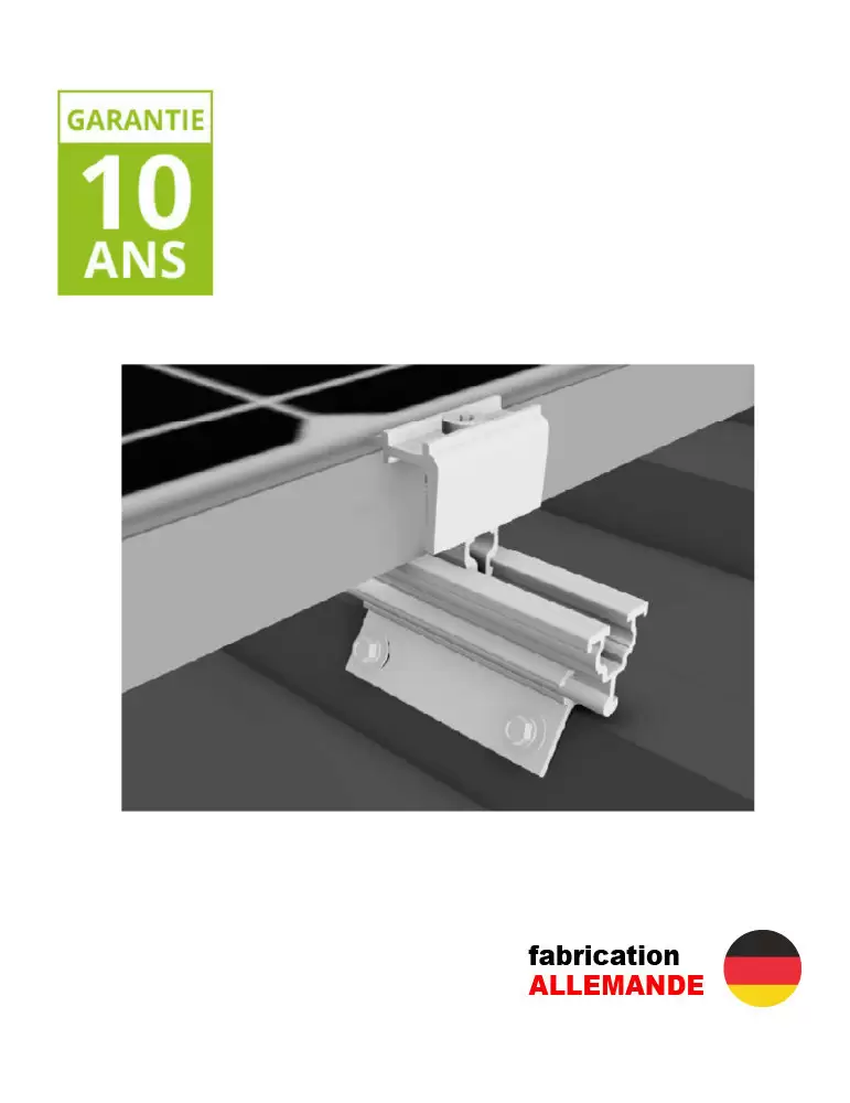 découvrez notre kit de fixation solaire spécialement conçu pour les toitures en bac acier. assurez une installation durable et efficace de vos panneaux solaires tout en garantissant l'étanchéité et la résistance aux intempéries. idéal pour optimiser la production d'énergie solaire sur votre toit en bac acier.